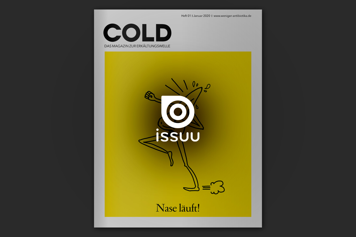 Link zum COLD-Magazin auf issuu.com